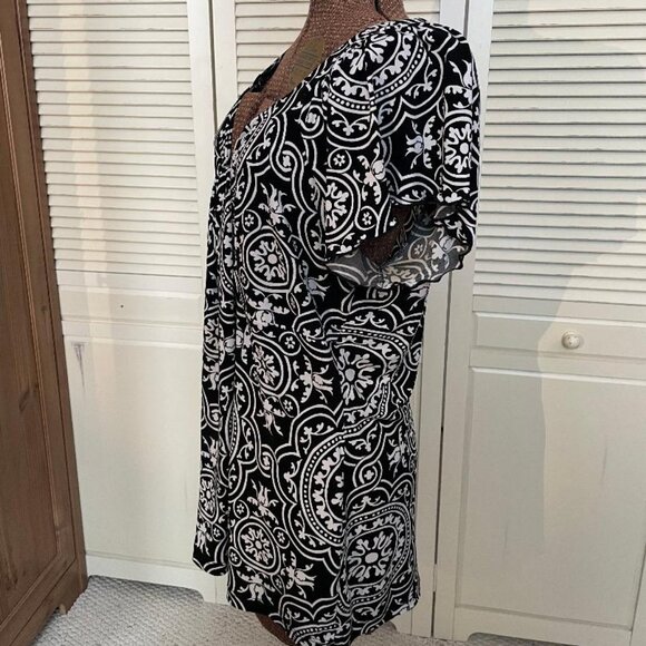 Carole Little Blouse Women's L - Picture 3 of 7